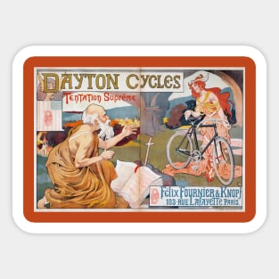 Advertisment for Dayton Bicycles Sticker